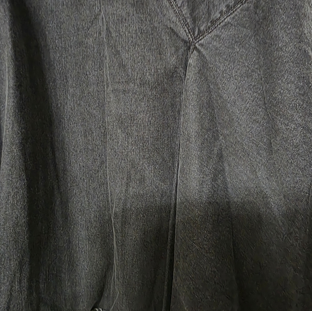 RALPH LAUREN ♥️ Black Denim Skirt SIZE 12 - Picture 6 of 16
